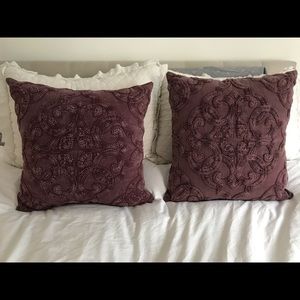 Pottery Barn pillow covers